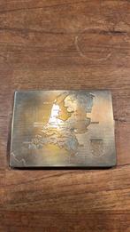 Verzilverde sigarettenhouder, Ophalen of Verzenden, Zilver