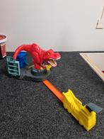Hot wheels rode dino, Kinderen en Baby's, Speelgoed | Racebanen, Ophalen, Zo goed als nieuw, Elektrisch, Hot Wheels
