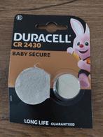 CR2430 Knoopcel batterij. Duracell, Ophalen of Verzenden, Nieuw