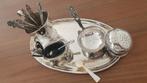 Te koop vintage zilver melk suiker set, Antiek en Kunst, Ophalen of Verzenden