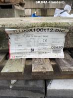 Restanten 1x vloerplaat betonplaat 100x100x12cm industriepl., Tuin en Terras, Tegels en Klinkers, Gebruikt, Overige typen, Ophalen of Verzenden