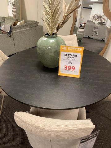 Eettafel rond 130cm lamulux beschikbaar voor biedingen