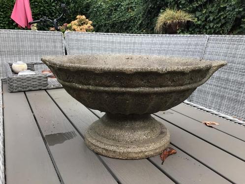 Antieke stenen plantenbak, Tuin en Terras, Bloembakken en Plantenbakken, Gebruikt, Steen, Binnen, Balkon, Tuin, Minder dan 30 cm
