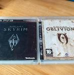 Skyrim en oblivion: the eldern ring PS3, 1 speler, Ophalen of Verzenden, Zo goed als nieuw, Avontuur en Actie