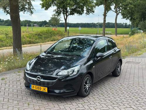 Opel Corsa 1.2 16V 3D 2015 Zwart, Auto's, Opel, Bedrijf, Corsa, ABS, Airbags, Airconditioning, Bluetooth, Centrale vergrendeling