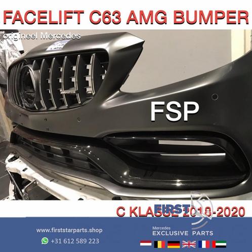 W205 S205 C63 C63S AMG FACELIFT VOORBUMPER COMPLEET Mercedes, Auto-onderdelen, Carrosserie en Plaatwerk, Bumper, Mercedes-Benz