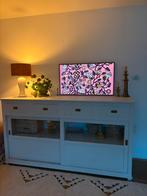 Massief houten dressoir, Huis en Inrichting, Ophalen, Gebruikt, Eikenhout, Landelijk
