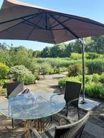 Platinum Zweefparasol op zware voet., Tuin en Terras, Ophalen, Gebruikt, Zweefparasol
