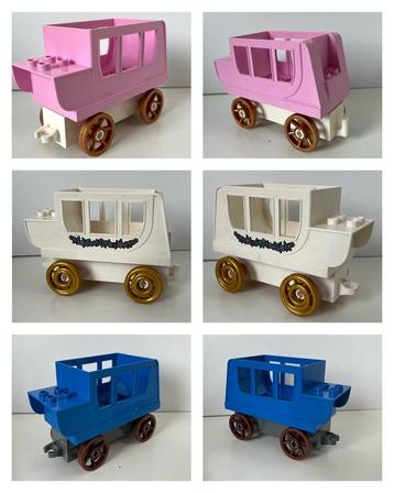 Koetsen van originele Lego Duplo beschikbaar voor biedingen