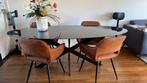 Keramiek eettafel, Huis en Inrichting, Tafels | Eettafels, Ophalen, Overige materialen, 100 tot 150 cm, 200 cm of meer