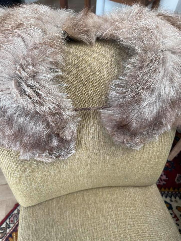 Vintage bontkraag, Antiek en Kunst, Curiosa en Brocante, Ophalen of Verzenden