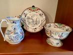 Speciale set (3) "Chinees" Petrus Regout porselein, Timor, Ophalen of Verzenden