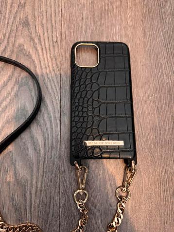 iDeal of Sweden hoesje iPhone 11 Pro, Black Croco met strap beschikbaar voor biedingen