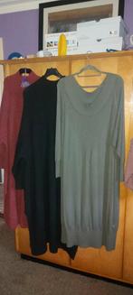 Monkl truien en Adia Izgs.54/56. Oto 85cm,L 126 cm maat, Kleding | Dames, Grote Maten, Monkl, Bruin, Trui of Vest, Ophalen of Verzenden