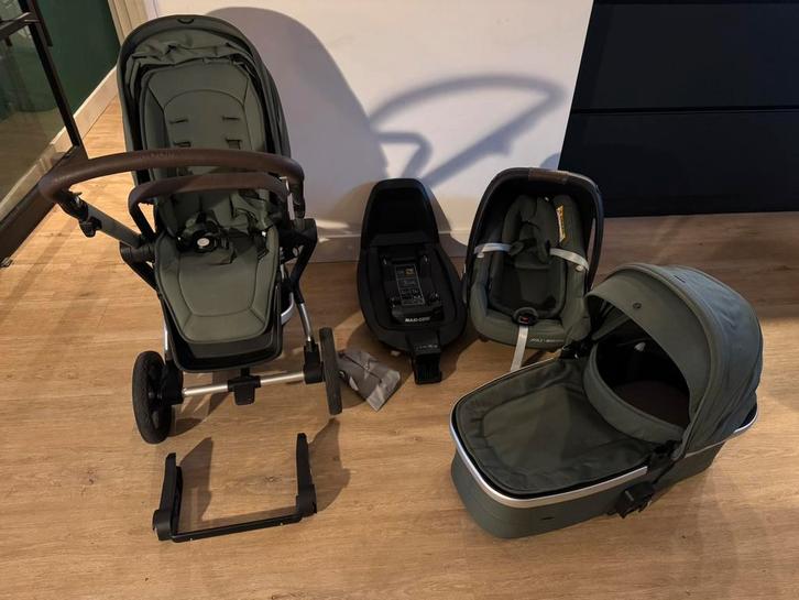 Complete set Joolz x Maxi Cosi Hub forest green, Kinderen en Baby's, Kinderwagens en Combinaties, Gebruikt, Ophalen