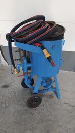 Straalketel 100 liter zandstralen luchtgommen zandstraal, Ophalen, Gebruikt, 6 tot 10 bar, 25 tot 100 liter