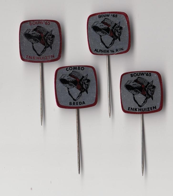 Leger Des Heils speldjes Enkhuizen Breda, Verzamelen, Speldjes, Pins en Buttons, Gebruikt, Speldje of Pin, Overige onderwerpen