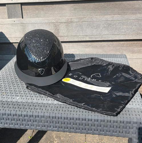 Veiligheidshelm cap Equithème Wings Shine MIPS paardrijden M, Dieren en Toebehoren, Paardrijkleding, Cap, Ophalen of Verzenden