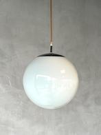 Raak Ochtendnevel hanglamp vintage design bollamp retro lamp, Ophalen, Gebruikt, Vintage, Glas