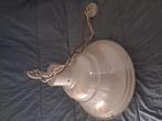 Middelgrote grijze hanglamp, Ophalen, Zo goed als nieuw, 50 tot 75 cm