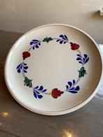 Boerenbont gebaksschaal, Ophalen, Overige typen, Zo goed als nieuw, Aardewerk