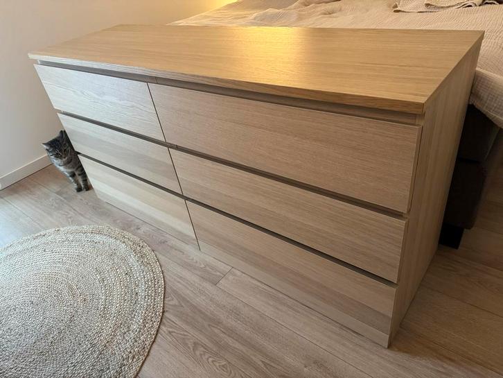 Malm IKEA ladekast - perfecte staat!, Huis en Inrichting, Slaapkamer | Stapelbedden en Hoogslapers, Zo goed als nieuw, Stapelbed