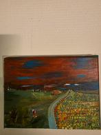 Amateur schilder, Antiek en Kunst, Kunst | Schilderijen | Abstract, Ophalen of Verzenden