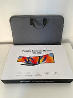 Portable Tri-Screen Monitor & Free bag, Computers en Software, Monitoren, Ophalen of Verzenden, Nieuw, IPS