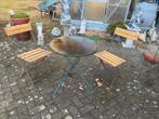 Heel leuk bistro setje, Tuin en Terras, Ophalen, Gebruikt