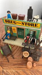 Vintage playmobil onderdelen drug store, Ophalen of Verzenden, Gebruikt, Los playmobil
