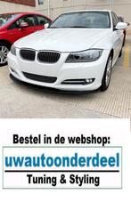 Spoiler Splitter Lip glans Zwart M Look Voor Bmw 3 Serie E90, A.parts@hotmail.nl, Trasmolenlaan 12 3447 GZ Woerden, Nieuw, Ophalen of Verzenden