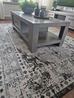 Grijze Salontafel met Lade. Maatvoering 120cmx60cmxh40cm, Huis en Inrichting, Ophalen, Zo goed als nieuw, Modern, Minder dan 50 cm