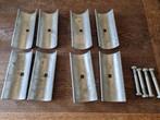 4x 2 delig buiskoppelingen met bout, moer, 2.5 inch, Ophalen of Verzenden, Nieuw, 100 tot 250 mm, Bouten of Moeren