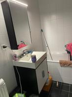 Badkamermeubel, Huis en Inrichting, Badkamer | Badkamermeubels, Ophalen, (Half)hoge kast, Gebruikt, 50 tot 100 cm