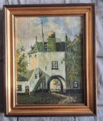 Tweetal oude mooie schilderijen onderwerp: Harderwijk., Ophalen