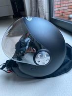 Helm van GPA met spiegelvizier, Motoren, Kleding | Motorhelmen, Overige merken, Jethelm, Tweedehands