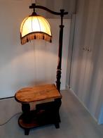 Lectuurtafeltje, bijzettafeltje met lamp art deco stijl, Ophalen