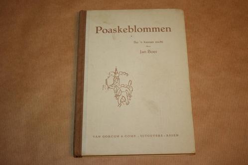 Poaskeblommen - Jan Boer - 1943, Boeken, Geschiedenis | Stad en Regio, Gelezen, 20e eeuw of later, Ophalen of Verzenden