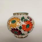 Vaas Bloempot Angelo Aardewerk Gouda Palermo, Antiek en Kunst, Antiek | Keramiek en Aardewerk, Ophalen of Verzenden