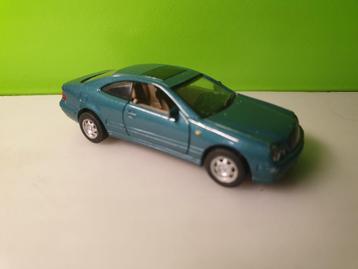 Cararama - Mercedes CLK320 C208 [groen] 1/43 #1 beschikbaar voor biedingen