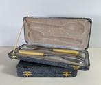 Vintage Franse cassettedoos met slacouvert, Antiek en Kunst, Antiek | Bestek, Ophalen of Verzenden