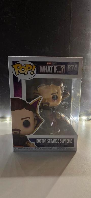 Funko Pop! What If...? Doctor Strange Supreme #874 beschikbaar voor biedingen