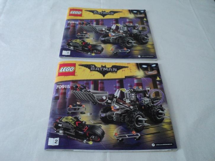 LEGO BATMAN nr 70915 TWO -FACE DOUBLE DEMOLITION, Kinderen en Baby's, Speelgoed | Duplo en Lego, Gebruikt, Lego, Complete set