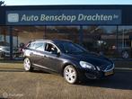 Volvo V60 2.4 D5 215pk Xenon Standkachel Navi Stoelverw Pdc, Voorwielaandrijving, Euro 5, Gebruikt, Zwart