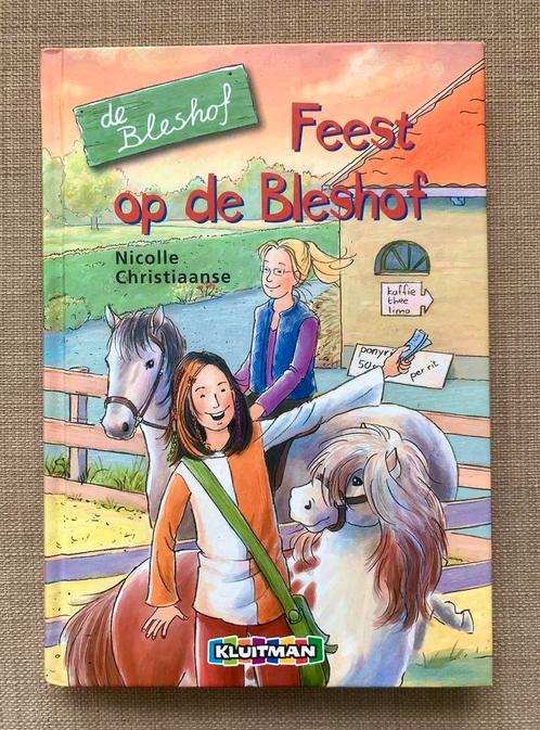 Boek over paarden, Feest Op De Bleshof, in nieuwstaat, Boeken, Kinderboeken | Jeugd | 10 tot 12 jaar, Zo goed als nieuw, Fictie