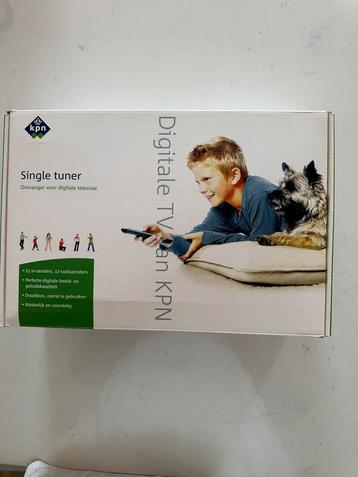 Digitale tv, single tuner van kpn beschikbaar voor biedingen