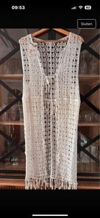 Kanten Knie lange Ibiza gilets, Wit, Nieuw, Ophalen of Verzenden, Maat 36 (S)