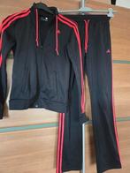 Adidas trainingspak mt xs, Zwart, Overige typen, Ophalen of Verzenden, Zo goed als nieuw