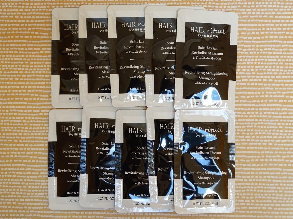 Sisley Revitalizing Straightening Shampoo (10 proefjes), Ophalen of Verzenden, Nieuw, Shampoo of Conditioner