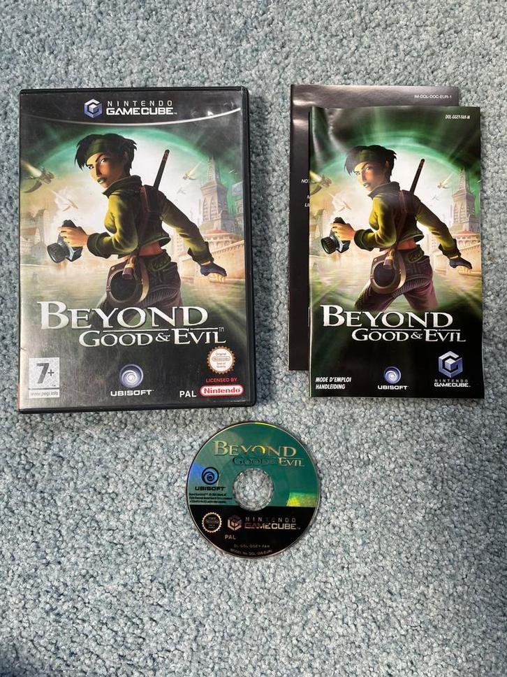 Beyond Good And Evil met garantie, Spelcomputers en Games, Games | Nintendo GameCube, Zo goed als nieuw, Avontuur en Actie, 1 speler